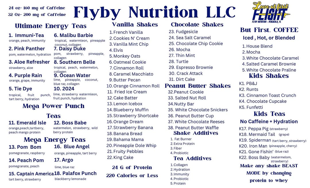Flyby Nutrition LLC 프로필